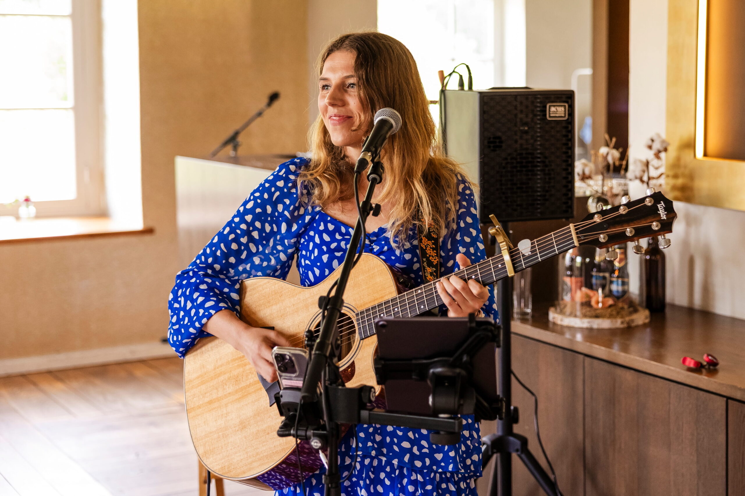 Livemuziek door Sylvia Aimee